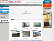 Tablet Screenshot of newhouseimoveis.com.br
